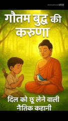 गौतम बुद्ध की करुणा | दया और करुणा पर प्रेरणादायक कहानी