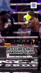 Frank Martin OUTSMARTS Tank Davis with a GENIUS SETUP!