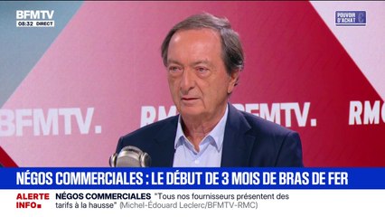 Pour Michel-Édouard Leclerc, les négociations commerciales se passeront "mieux qu'au parlement"