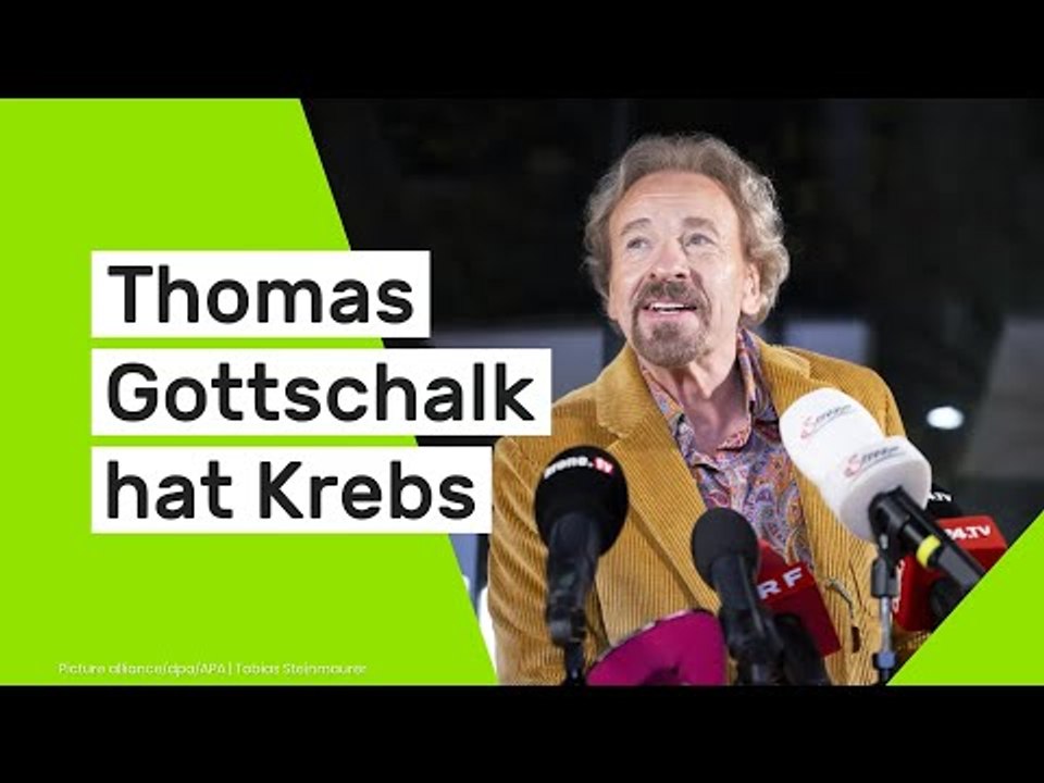 Thomas Gottschalk hat Krebs