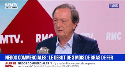 "Je pense que ça s'est calmé": Michel-Édouard Leclerc estime une inflation entre -0,1% et +0,1%