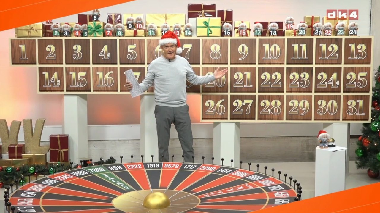 Julekalender bingo fra 1 December til 24 December | SIFA tv bingo | 2025 | DK4