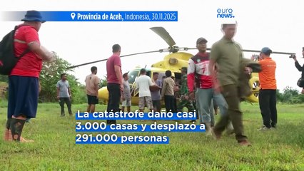 Las inundaciones en Indonesia dejan 1.000 muertos mientras continúan los rescates y la búsqueda de desaparecidos