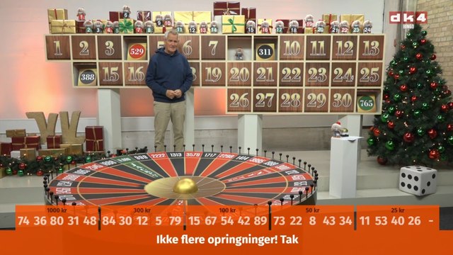 Eigill (& Karen Margrethe) i Viborg og gevinst på i alt 11.000 kroner med JACKPOT | Vinder en bamse og en tur på lykkehjulet i julestudiet | SIFA tv bingo sendt den 17 November 2025 på DK4