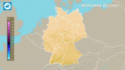 Vom Atlantik schaffen es milde Luftmassen zu uns - viel Regen bringen sie aber nicht!