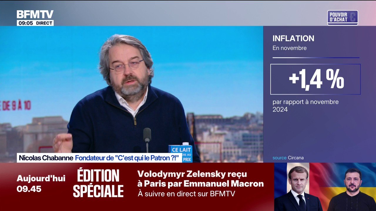 Négociations commerciales: le prix de ces "20 produits créées par les consommateurs qui aident les producteurs" n'augmentera pas, assure Nicolas Chabanne