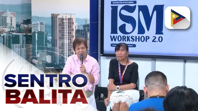 Mga miyembro ng Integrated State Media, hinasa pa ang kakayahan sa pagbabalita ng lagay ng panahon tulad ng banta ng mga bagyo | ulat ni Harley Valbuena