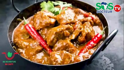 SAUCE D'ARACHIDE ACCOMPAGNÉE DE LA PÂTE DE SORGHO FERMENTÉE.