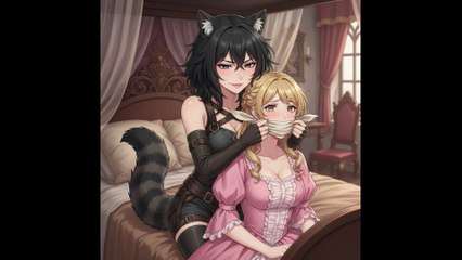 ASMR Story - Princess Tied Up and Gagged by Raccoon Girl