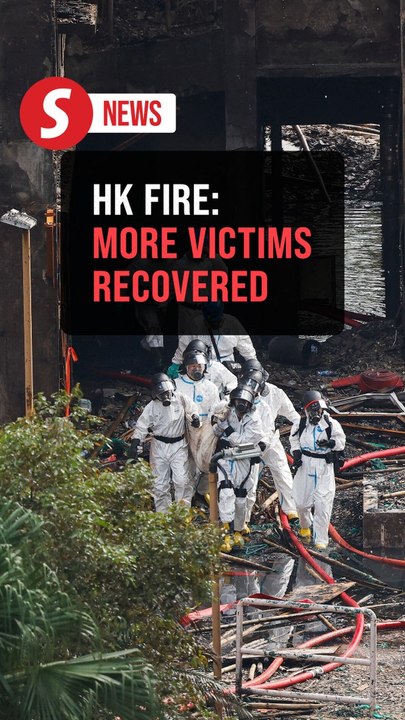 Hong Kong blaze: Death toll rises as search teams recover more bodies
