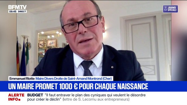 Pour sauver sa maternité, le maire de Saint-Amand-Montrond (Cher) offre une prime de 1.000 euros aux mères qui viennent y accoucher