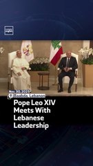 Pope Leo XIV Meets With Lebanese Leadership