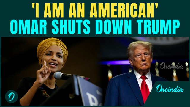 VIDEO: Ilhan Omar HITS BACK at Republicans Questioning Her Love for the U.S. After Trump’s Threats