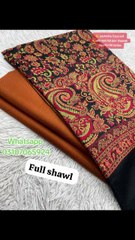 Experience true winter elegance with our Luxury Pashmina 3PC Suit, complem45×90 inches). A timeless masterpiece craft  💎 hmina Fabric • Soft, Warm