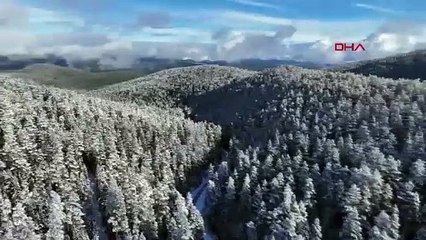 İstanbul'un yanı başında! Aralık ayının ilk günü bembeyaz manzaraya uyandılar