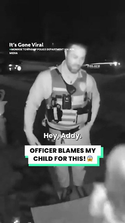 Someone's in big trouble with the police 😱