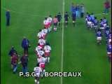 PARIS SG - BORDEAUX - 1983 - SAISON 1983/1984 -