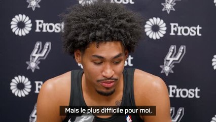 Spurs - Harper : "Le plus difficile pour moi, c'est de faire mes valises"