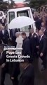 Pope Leo Greets Crowds In Lebanon