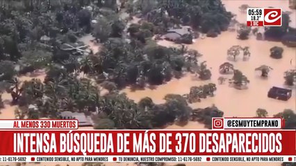 Temporal mortal: inundaciones y aludes provocan cientos de muertes y desapariciones
