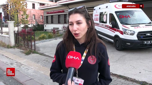 Ankara'da ambulans şoförü Müzeyyen hayat kurtarmak için saniyelerle yarışıyor