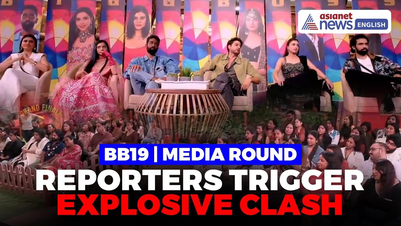 Bigg Boss 19 Media Round Explodes: Reporters Corner Gaurav, Tanya, Farhana & Pranit