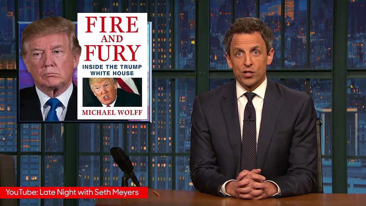 Trump's Singing of National Anthem Mocked By Late-Night Hosts | THR News