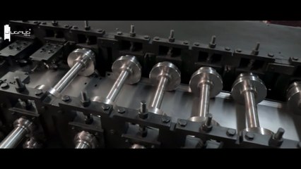Slotted Angle Shelving Roll Forming Machine | Storage Rack Manufacturing Line