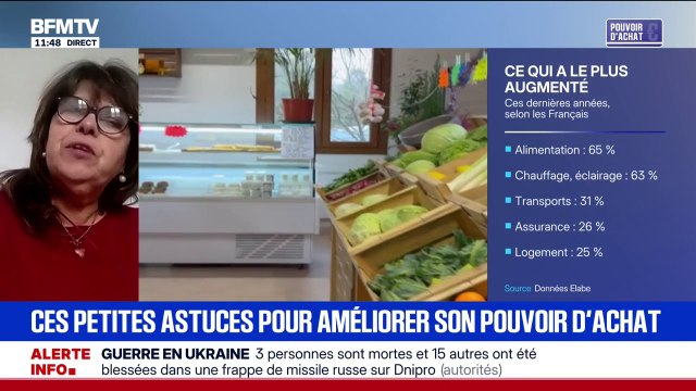 Pouvoir d'achat: Le panier est plus serré, les Français font plus attention , assure Maria Da Silva, vice-présidente de la Fédération des marchés de France