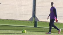 Ter Stegen ya se entrena con el grupo 