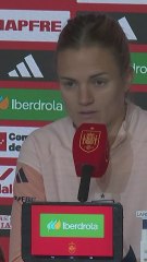 Irene Paredes explica el sentir de la Selección tras la grave lesión de Aitana
