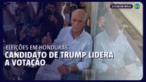 Candidato apoiado por Trump lidera votação presidencial em Honduras
