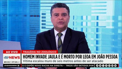 Homem morre após invadir jaula de leoa em João Pessoa