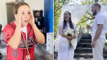 School Pupils Surprise Beloved Principal With Wedding On Campus | Happily TV