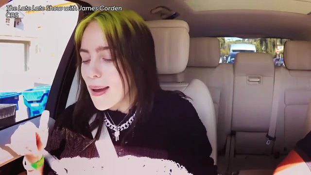 Billie Eilish Reserves a Seat Next to James Corden for Carpool Karaoke Segment | THR News