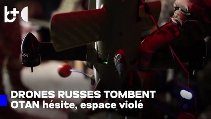 Drones russes «se promènent» sur l'Europe — Moldavie et Roumanie, violations d'espace aérien