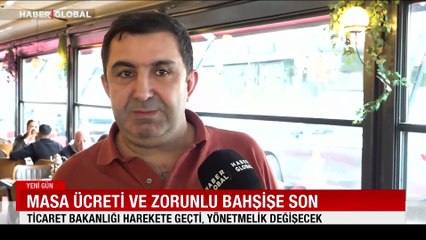 Masa ücreti ve zorunlu bahşişe son: Ticaret Bakanlığı harekete geçti, yönetmelik değişecek