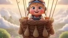 🔥😱Cute Baby in Big Air Balloon🎈 #youtubeshorts #3danimation #shorts #trending #ytshorts #shortsfeed #dailymotion
