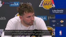 'We're just good basketball players' - Doncic on 'special' relationship with Reaves