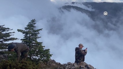 Sinop'ta sisler arasında kalan tabiat parkı büyüledi