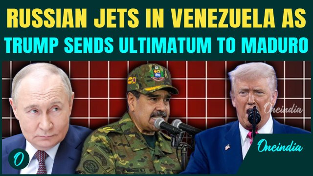 Putin’s Planes in Action near Venezuela; Trump To Attack Maduro “Very Soon” | Putin–Trump Standoff?