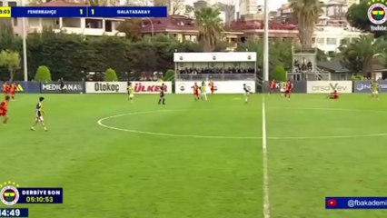 U19 derbisinde Fenerbahçe, Galatasaray'ı mağlup etti