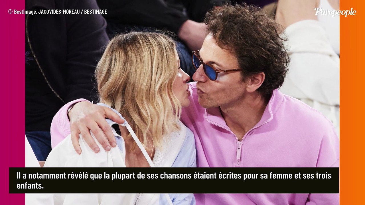 "Pour ma femme et mes gosses" : le chanteur Raphaël évoque Mélanie Thierry et leurs trois enfants, dont le petit dernier Isaac âgé de 1 an