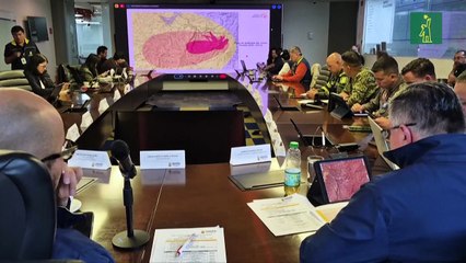 Ceniza del volcán Puracé cae sobre poblados de Colombia