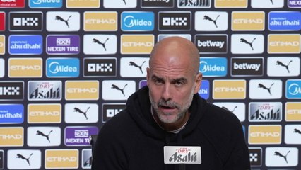 Guardiola on Manchester City's trip to Fulham
