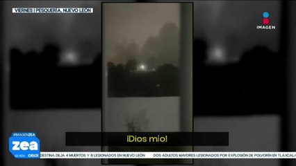 Cuatro muertos tras explosión por pirotecnia en Pesquería, Nuevo León