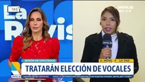 Diputados sesionan este lunes por la ley de selección de vocales