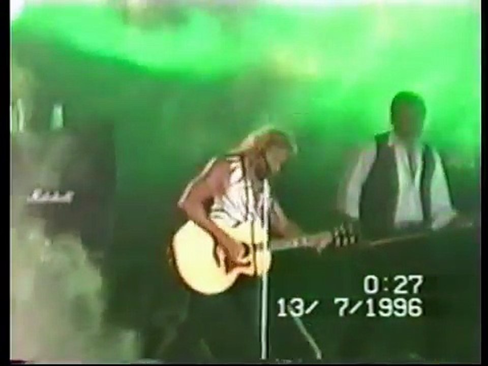 1996 – Johnny Hallyday – La Rochelle (13 Juillet)