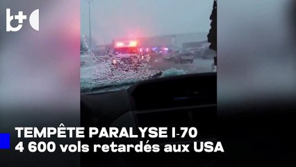 Collision en chaîne aux États‑Unis, 45 véhicules impliqués — la tempête de neige provoque le chaos