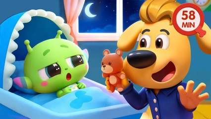 Police Help Baby Alien Sleep | Bedtime Story | Kids Cartoon